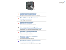 Tablet Screenshot of maintenance.coreye.fr